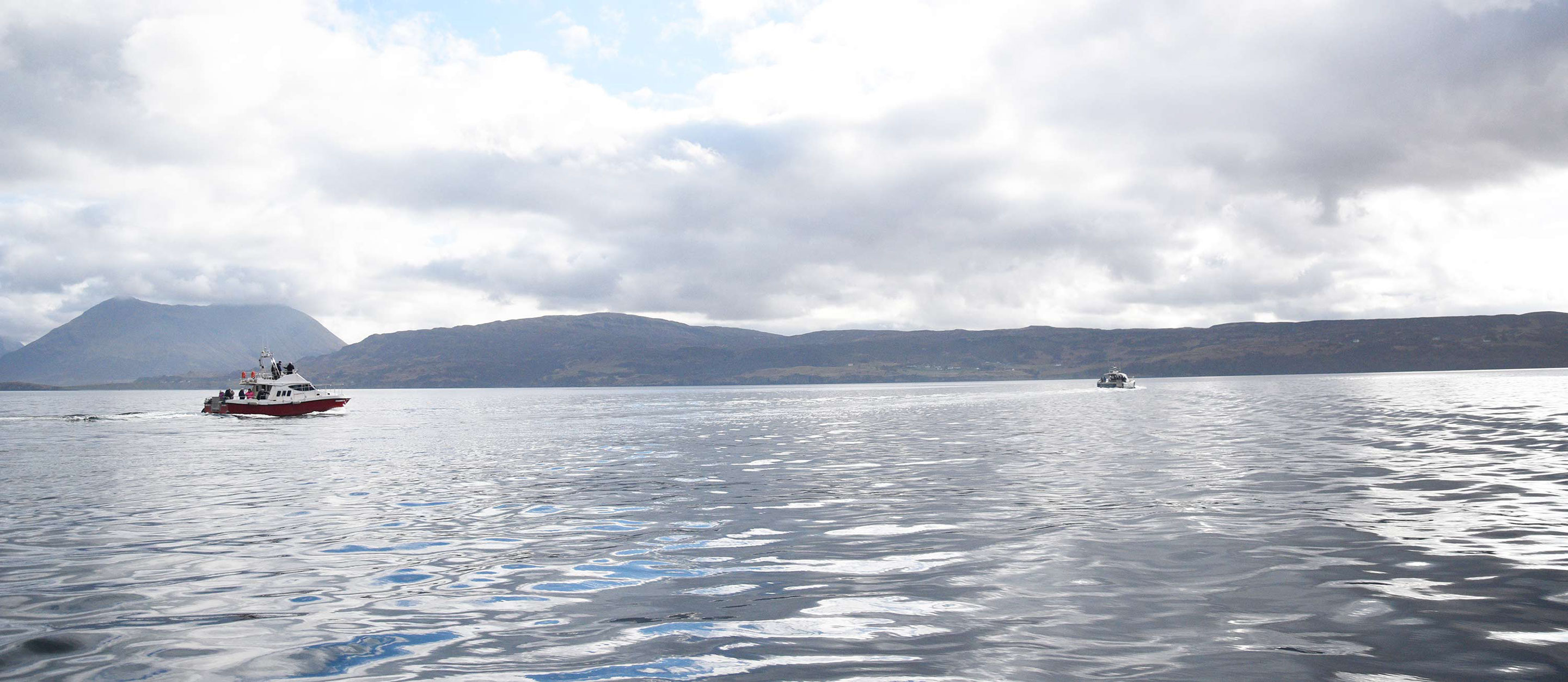 Enjoy stunning scenery on a boat Trip with Stardust Boat Trips Isle of Skye Raasay and Rona